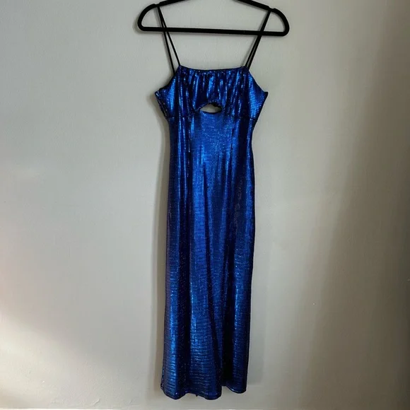 Topshop | Dresses | Topshop Disco Sequin Midi Dress In Colbalt Sz 4 | Poshmark Topshop | Dresses | Topshop Disco Sequin Midi Dress In Colbalt Sz 4 | Poshmark